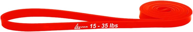 LEZER Resistance Bands - Pull Up Bands for Home Gym Fitness, Stretching, Physical Therapy & Training - Includes Instruction - Image 1